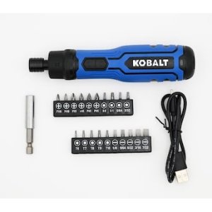 $19.98 Kobalt 4-volt Max 1/4-in Cordless Screwdriver (1-Battery and Charger Not Included) 68686 at Lowes.com