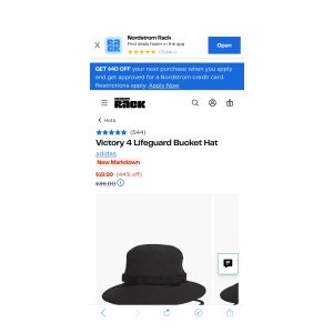 $19.99 Victory 4 Lifeguard Bucket Hat (Men) | Nordstromrack