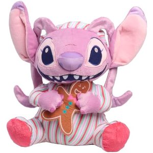 $6.40 Amazon.com: Disney Stitch 10-inch Holiday Feature Plush Angel Stuffed Animal with Music and Motion, Soft Cuddly Material, Toy for Fans, Girls, Kids, Ages 3 and Up by Just Play : Toys & Games
