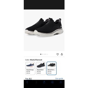 $54.00 Amazon.com | Skechers Men s Go Walk 7 Stretch Fit Slip-On