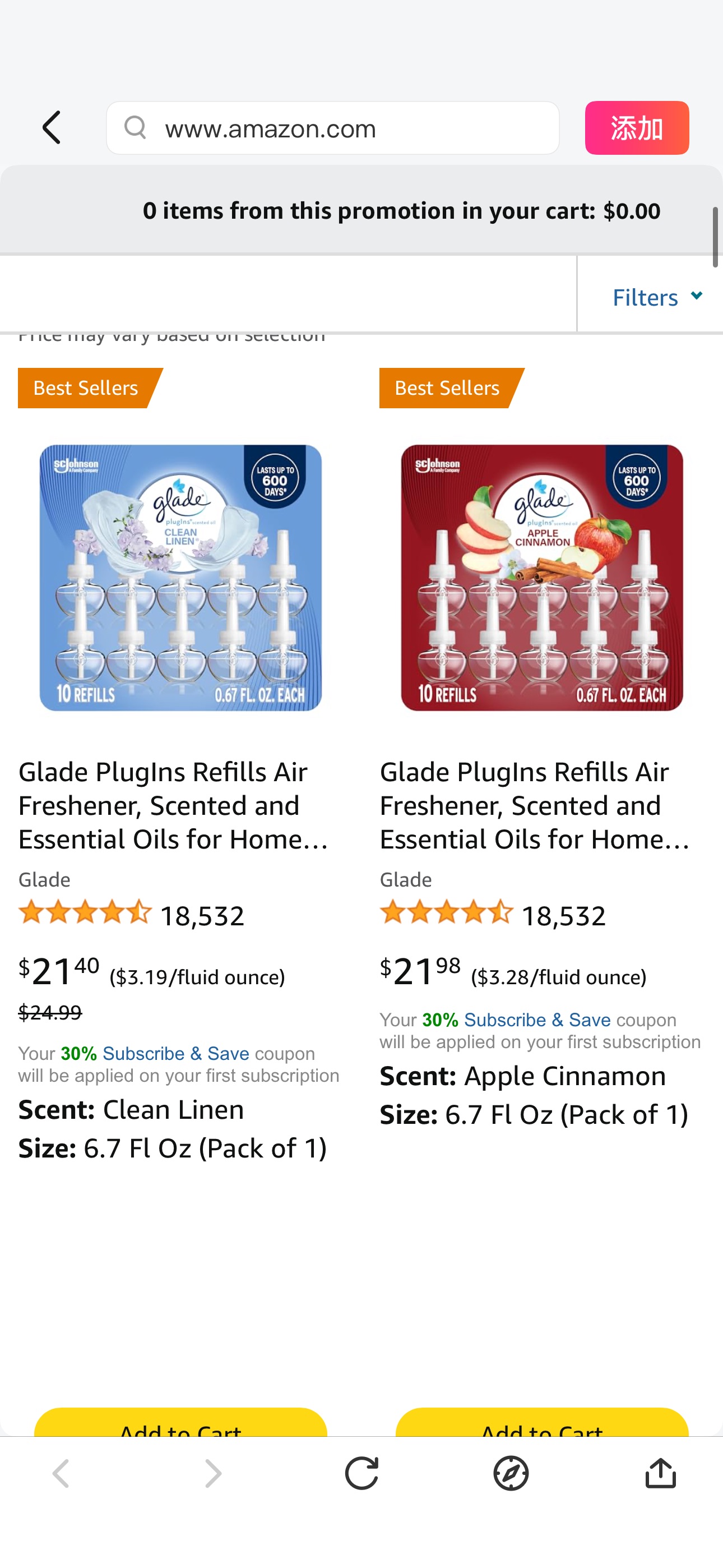Amazon.com: your Subscribe & Save order promotion 30%Q+ 15%s&s