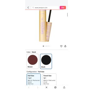 $16.8 Amazon.com: tarte tartelette XL tubing mascara – Lash Extensions in a Tube with Peptide, Extra-Bold Buildable Length & Volume, Smudge-Proof Longwear, Easy-to-Remove, Vegan & Cruelty-Free, full size, b