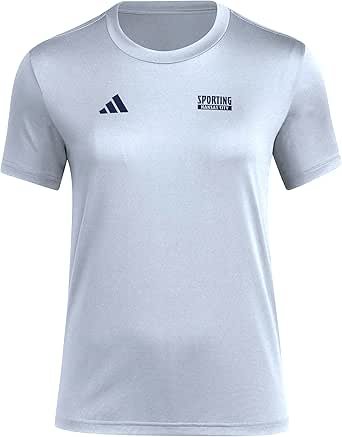 Amazon.com : adidas Womens Sporting Kansas City Pre-Game Short Sleeve Soccer T-Shirt,Smoke Blue/Sporting Kansas City,X-Large : Sports &amp; Outdoors