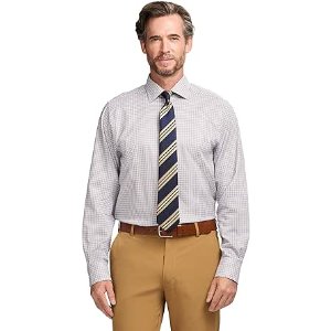 $9.91 Amazon.com: IZOD Men's Luxury Classics Royal Texture Long Sleeve Button Down Shirt, Cedarwood Khaki, 16-16.5 34 : Clothing, Shoes & Jewelry