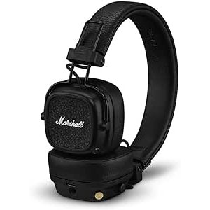 $89.99 Amazon.com: Marshall Major V On-Ear Wireless Bluetooth Headphones - Black : Electronics