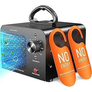 $39.85 Amazon.com: Ozone Generator 48,000mg, Commercial Ozone Machine Odor Removal, High Capacity O3 Ionizer Air Purifier Deodorizer, Portable Mini for Car, Home, Smoke, Pets, Industrial, for 4000 