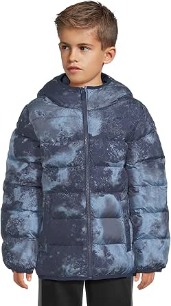Amazon.com: Under Armour Boys' Pronto Hooded Puffer Jacket, Lightweight &amp; Water Repellent, Washed Navy, YM: Clothing, Shoes &amp; Jewelry