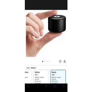 $9.02 Amazon.com: Mini Portable Sound White Noise Machine Baby Patter for Sleep with 30 Soothing Sounds for Baby Kids Adults 32 Volume Levels Sleep Soother Auto-Off Timer for Travel Home Office Privacy