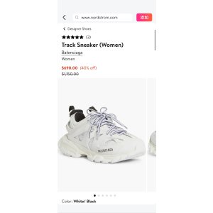 $690 Balenciaga Track Sneaker (Women) | Nordstrom