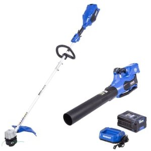 $219 Kobalt 80-volt Cordless Battery String Trimmer and Leaf Blower and Combo Kit 2.5 Ah (Battery Included) (Charger Included) in the Power Equipment Combo Kits department at Lowes.com