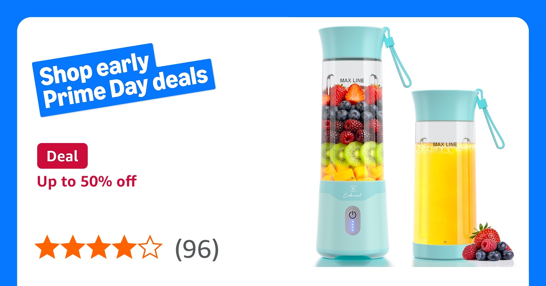 COKUNST Portable Blender