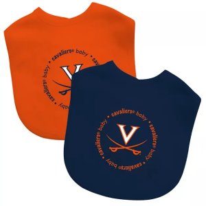 $18.99 BabyFanatic Officially Licensed Unisex Baby Bibs 2 Pack - NCAA Virginia Cavaliers : Target