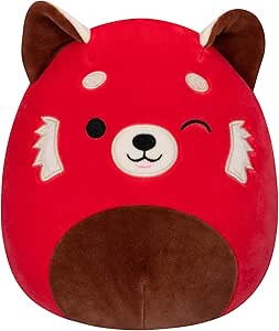 Amazon.com: Squishmallows 8-Inch Cici Winking Red Panda - Little Ultrasoft Official Kelly Toy Plush : Toys &amp; Games