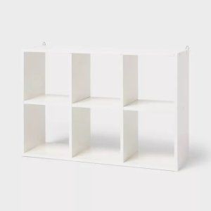 $20 6  6 Cube Mini Organizer White - Brightroom™ : Target