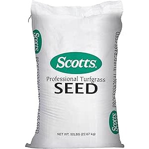 $114.19 Amazon.com : Scotts Professional Turfgrass Seed Tall Fescue Grass Seed Mix, Uncoated, 99.9% Weed Free, Bulk Grass Seed, 50 lb. : Patio, Lawn & Garden