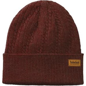 $13.24 Timberland Women's Gradation Cable Cuff Hat, Chili Oil, One Size at Amazon Women’s Clothing store