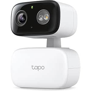 $23.69 Amazon.com : Tapo 1080p Pan/Tilt Indoor/Outdoor Security Camera – Free Person/Baby Cry Detect & Motion Track, 360° View, Color Night Vision, SD/Cloud Storage, Works w/Alexa & Google 