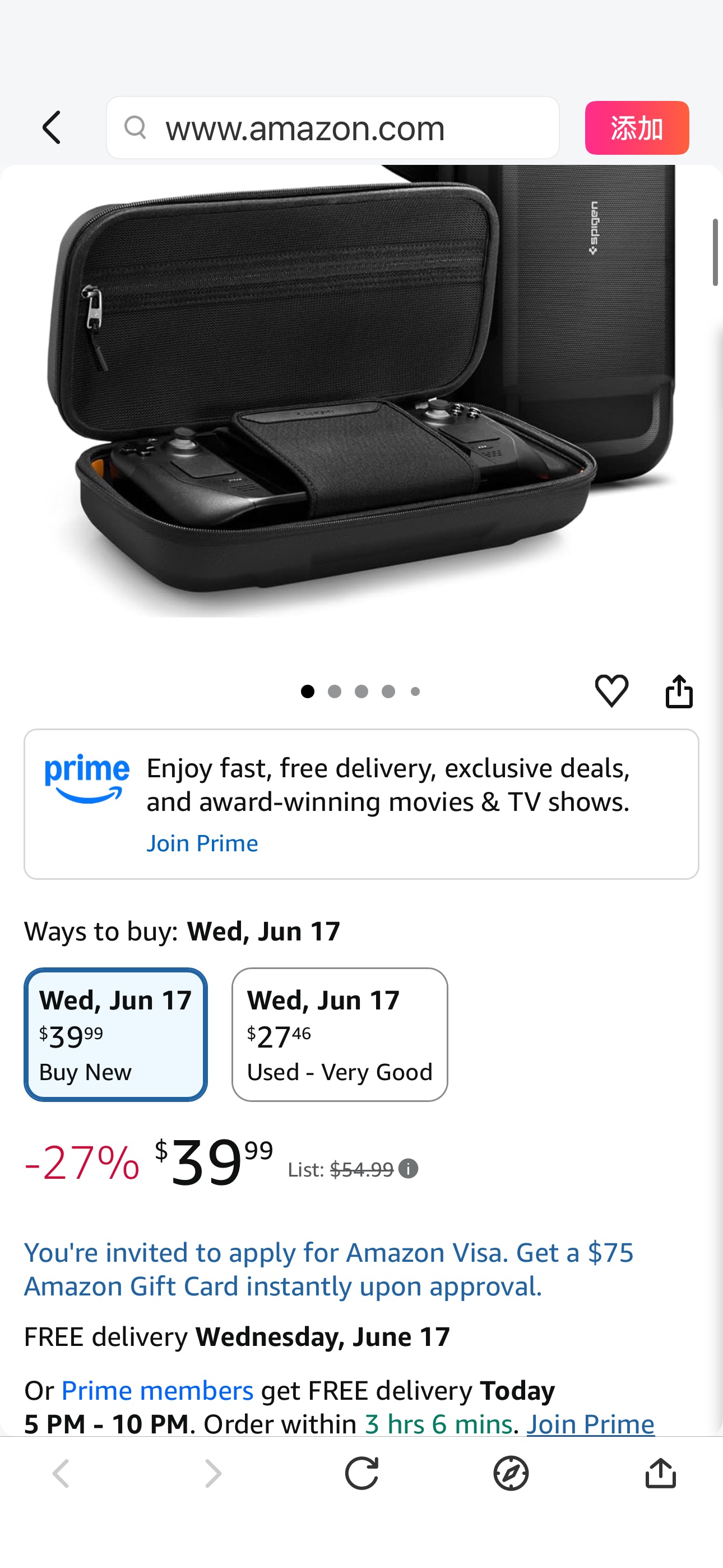 Amazon.com: Spigen Rugged Armor Pro for Steam Deck LCD (2022) / OLED (2023) / ROG Xbox Ally X (2025) Hard Shell Carrying Case with Accessory Pockets & Charger Storage – Black : Video Games