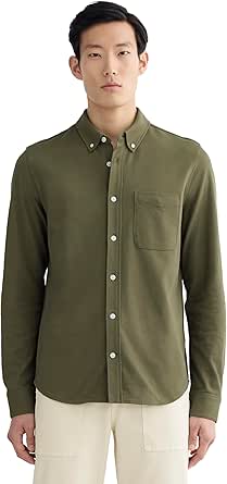Amazon.com: Everlane The Startup Shirt - Kalamata Extra Small : Clothing, Shoes &amp; Jewelry