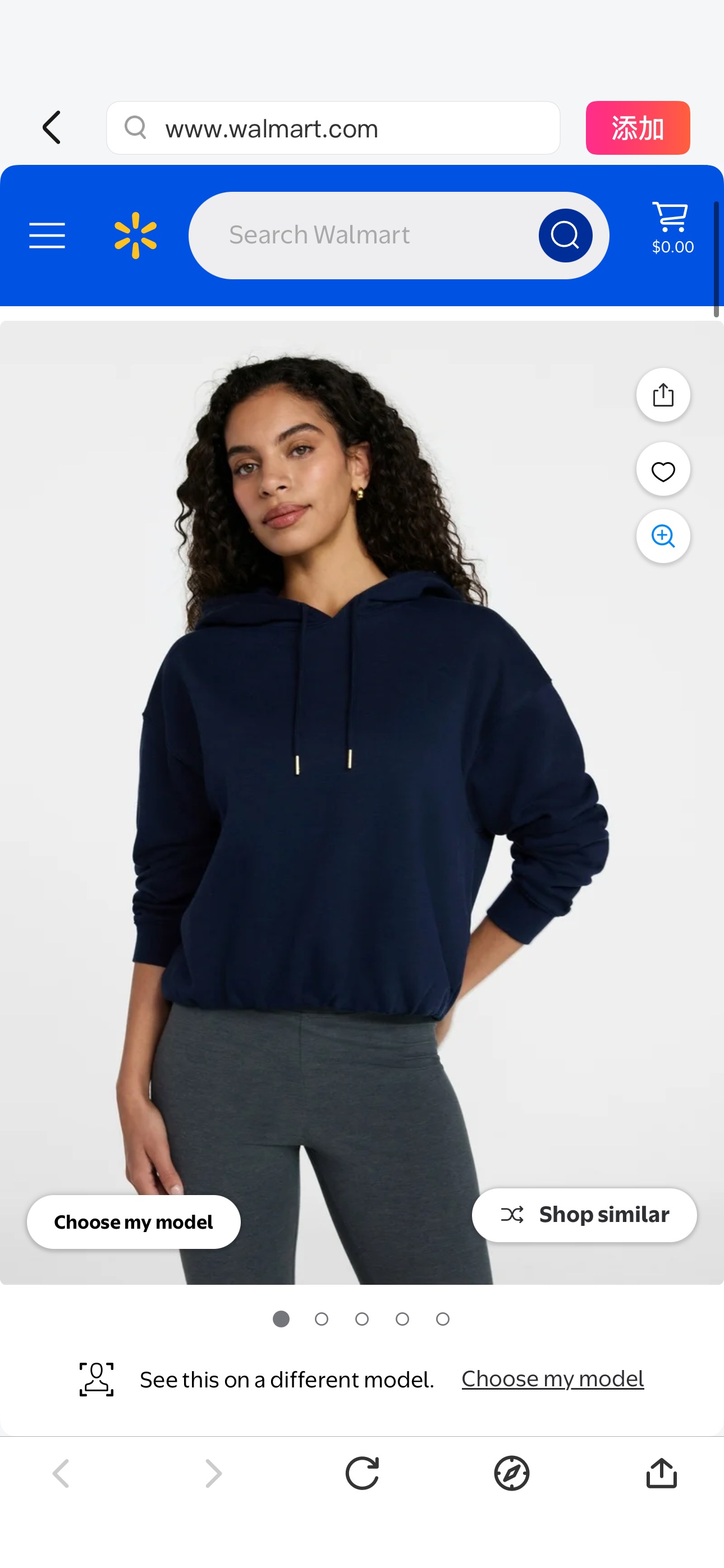 Time and Tru Women's Bubble Hem Pullover Hoodie, Size XS-XXXL - Walmart.com