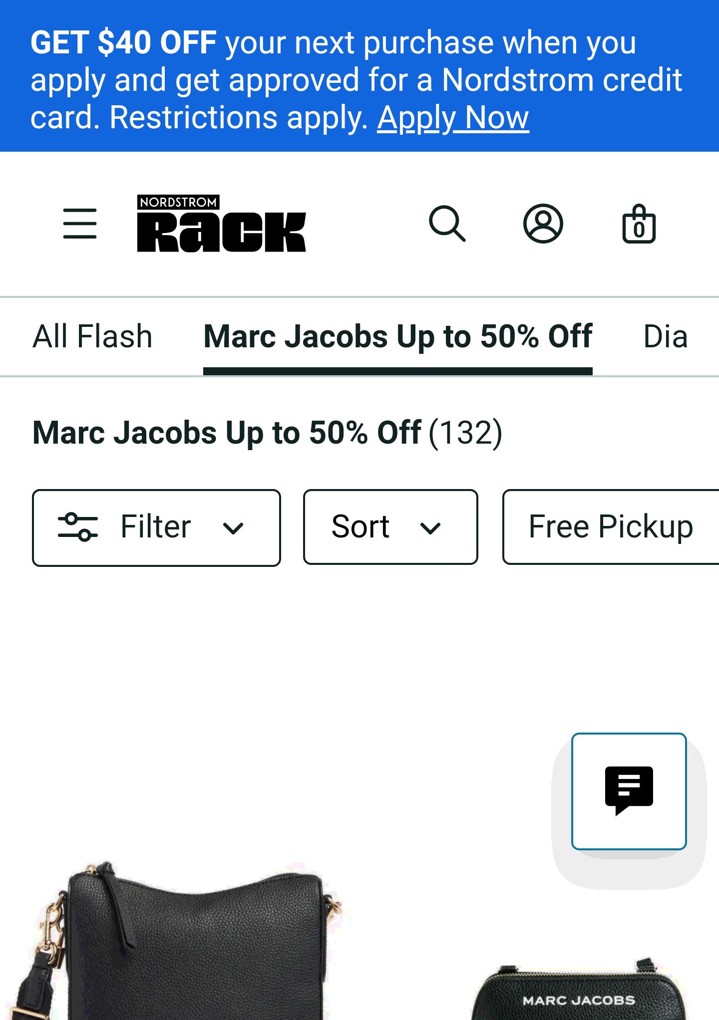 Marc Jacobs Up to 50% Off