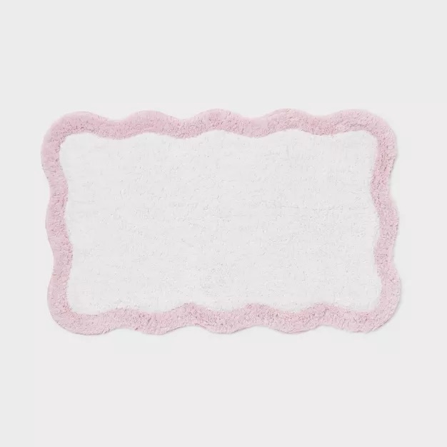 Purple Wave Kids' Bath Rug - Pillowfort™ : Target