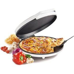 $42.50 Amazon.com: Betty Crocker Pizza Maker Plus, 12" Indoor Electric Grill, Nonstick Griddle Pan for Pizzas