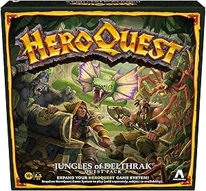 Amazon.com: Avalon Hill HeroQuest Jungles of Delthrak Quest Pack | Roleplaying Games | Ages 14+ | 2 to 5 Players | Requires HeroQuest Game System to Play : Toys &amp; Games