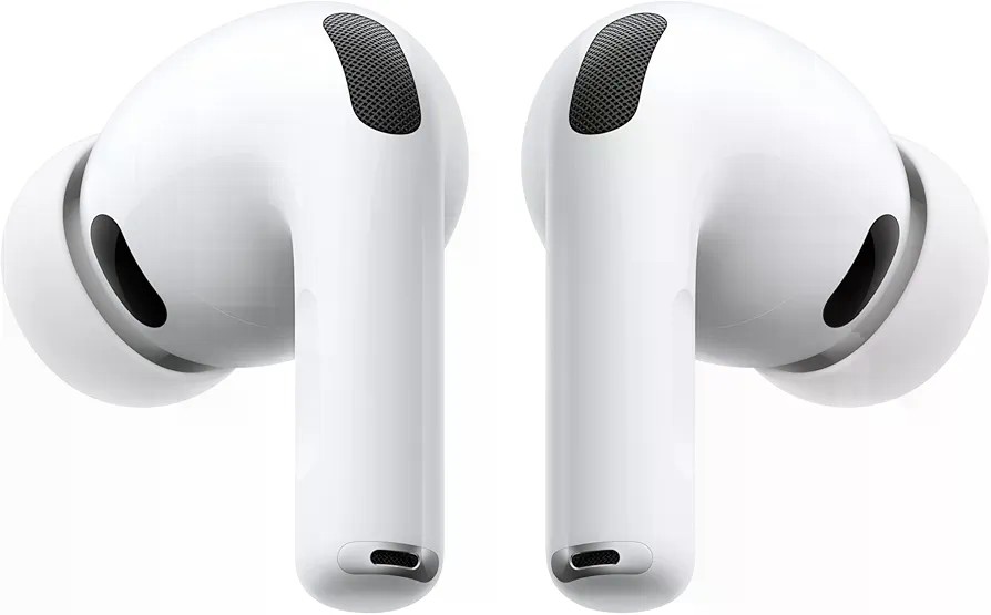 Apple AirPods Pro 3 Wireless Earbuds, Active Noise Cancellation, Live Translation, Heart Rate Sensing, Hearing Aid Feature, Bluetooth Headphones, Spatial Audio, High-Fidelity Sound, USB-C Charging : E