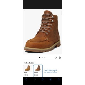 $97.99 Amazon.com | Timberland Men s Redwood Falls Mid Lace Up Waterproof Boot