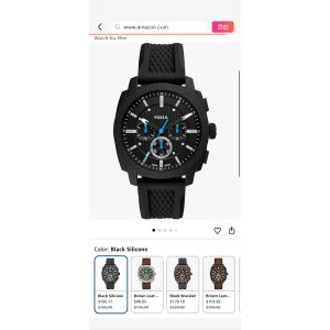 $100.17 Amazon.com: Fossil Men s Watch, Stainless Steel Watch for Men : Clothing, Shoes & Jewelry