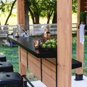 $999 Backyard Discovery Cedar Springs Outdoor Bar - Samsclub.com