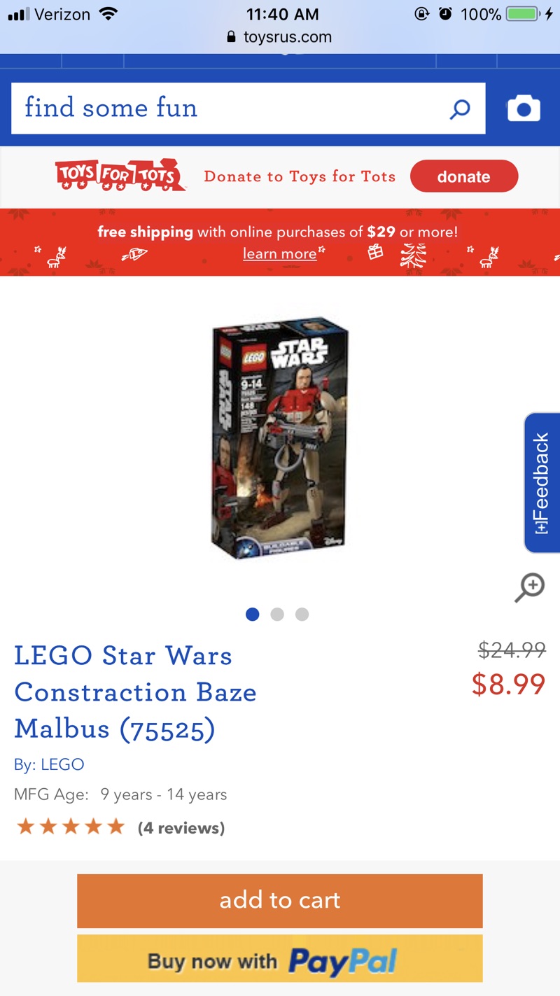 Product Family: LEGO Lowest Prices of the Season