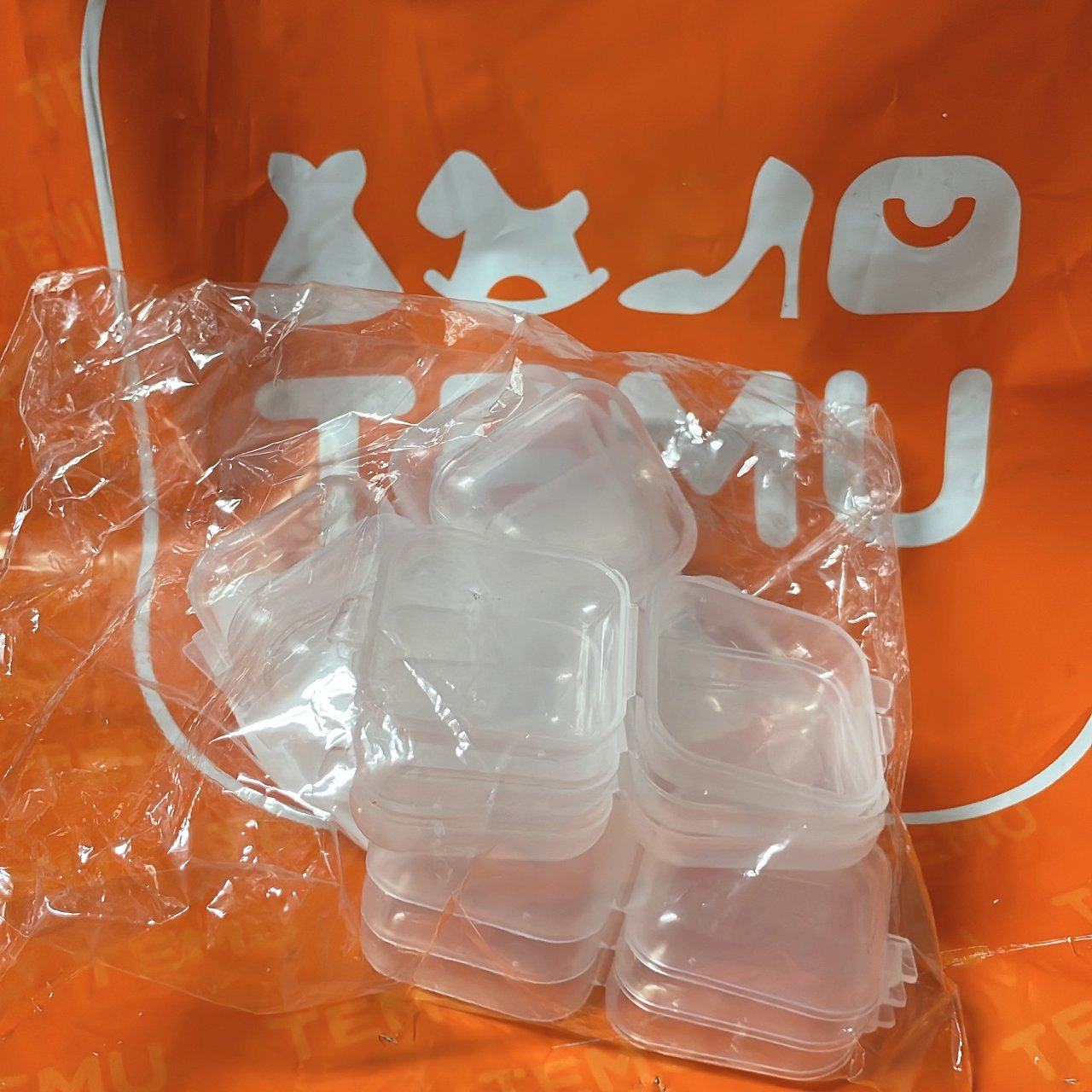 Temu •透明小盒子·清洁泡沫网（12...
