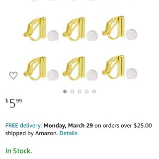 MUNCVY 12pcs Triangle Clip Earring Converter with Open Loop and 12pcs Silicone Earring Pads for Non-Pierced Earring Making