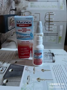 家有Mucinex 鼻炎喷雾，这个冬天没有怕