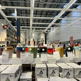 IKEA x Byredo candle...