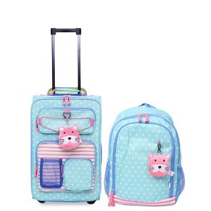Last Day: Crckt Kids 2-Pc. Printed Carry-On Suitcase & Backpack Set