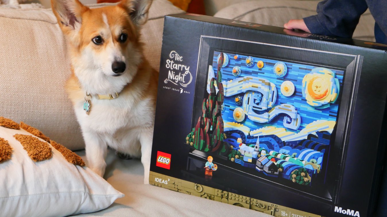 🎨乐高x梵高 最美星月夜🌟🌙🌠