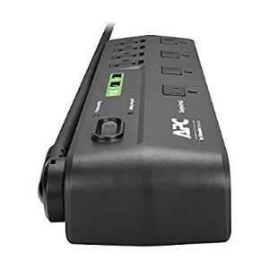 APC 8-Oultet Surge Protector 2670 Joules with USB Charger Ports