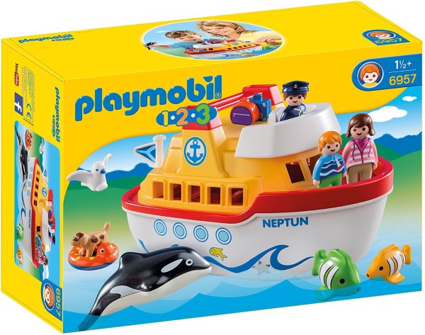 PLAYMOBIL®儿童游乐船玩具