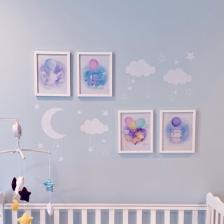 家居｜婴儿房☁️墙面贴纸和装饰画【附免费...
