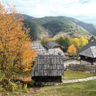 塞尔维亚Mokra Gora山区🏡著名的...