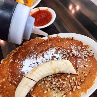Pancake,早餐,美式早餐