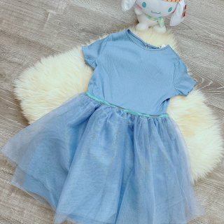 【春季的色彩】HM婴儿蓝蓬蓬裙...