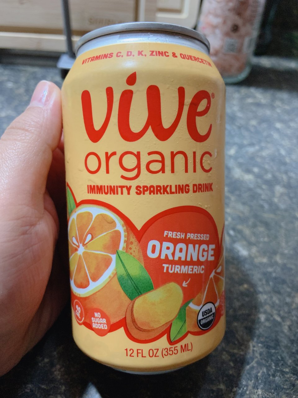Vive有机真果汁汽水...