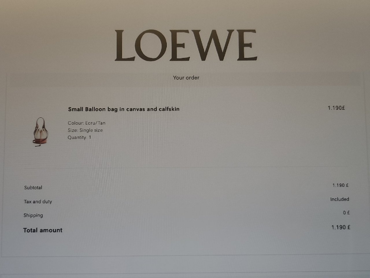 Loewe 罗意威