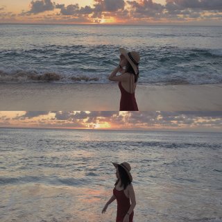 海岛度假穿搭🌴🌊夏威夷看日落的好地方...