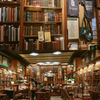 【纽约的又一个雨天，走进百年旧书店】...