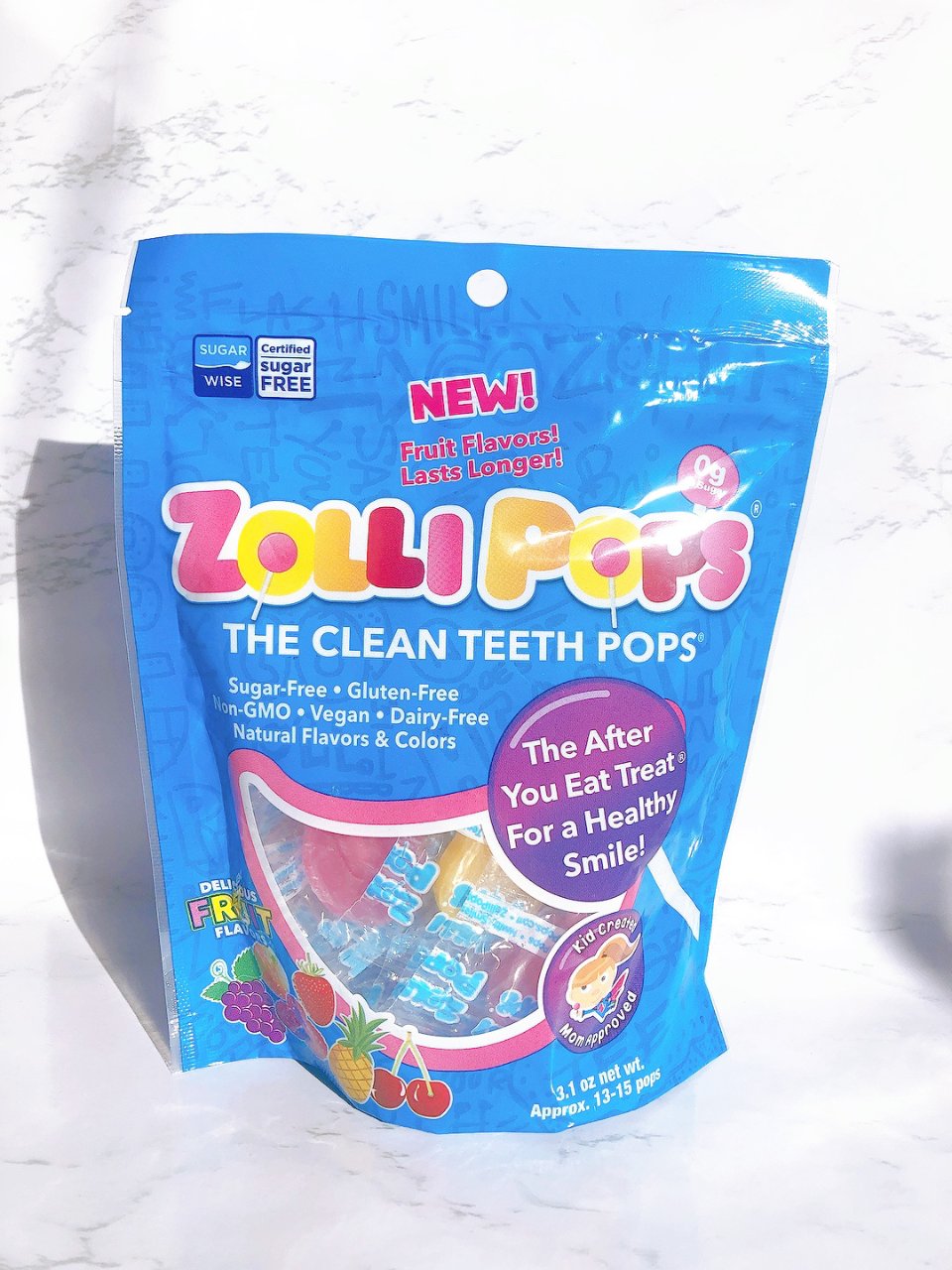 Zollipops,Zollipops Natural Clean Teeth Candy - 3.1oz : Target
